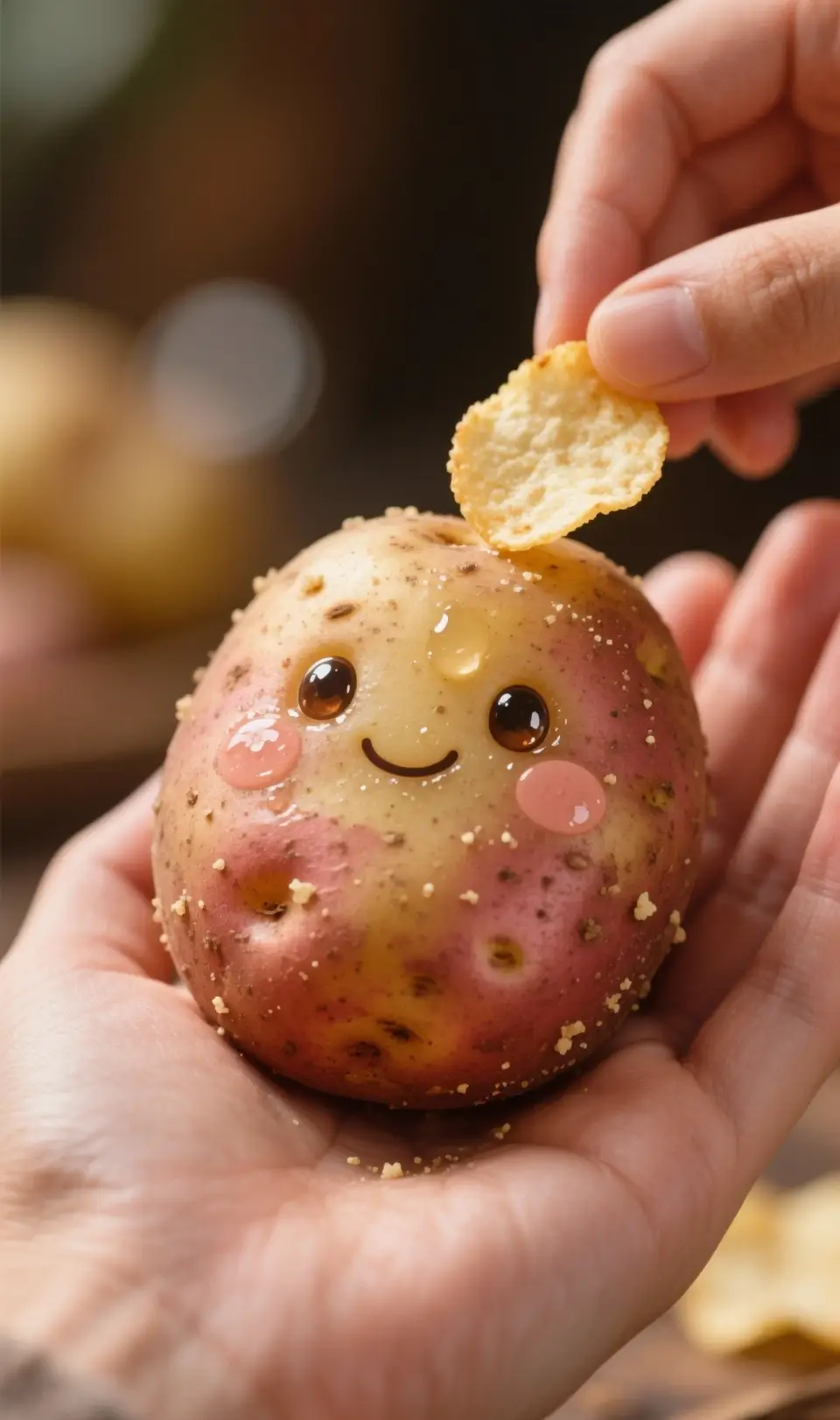 Nano Banana 2 AI - Cheeky Potato Buddy example generated with prompt