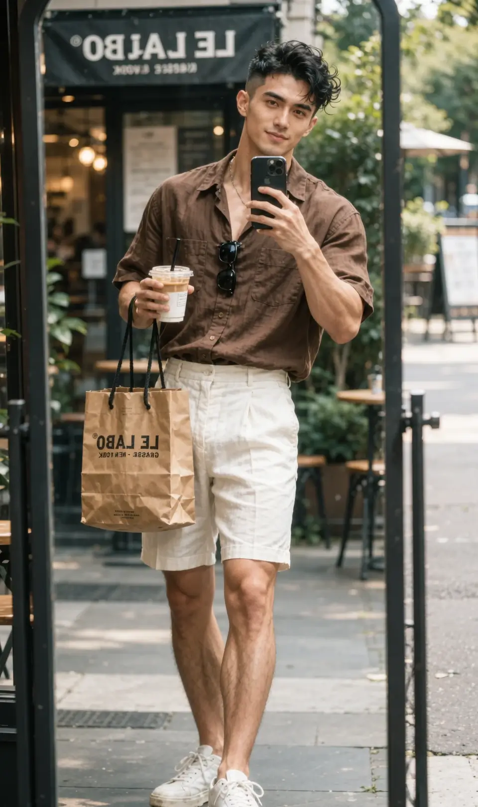 Nano Banana 2 AI - Casual Urban Edge example generated with prompt